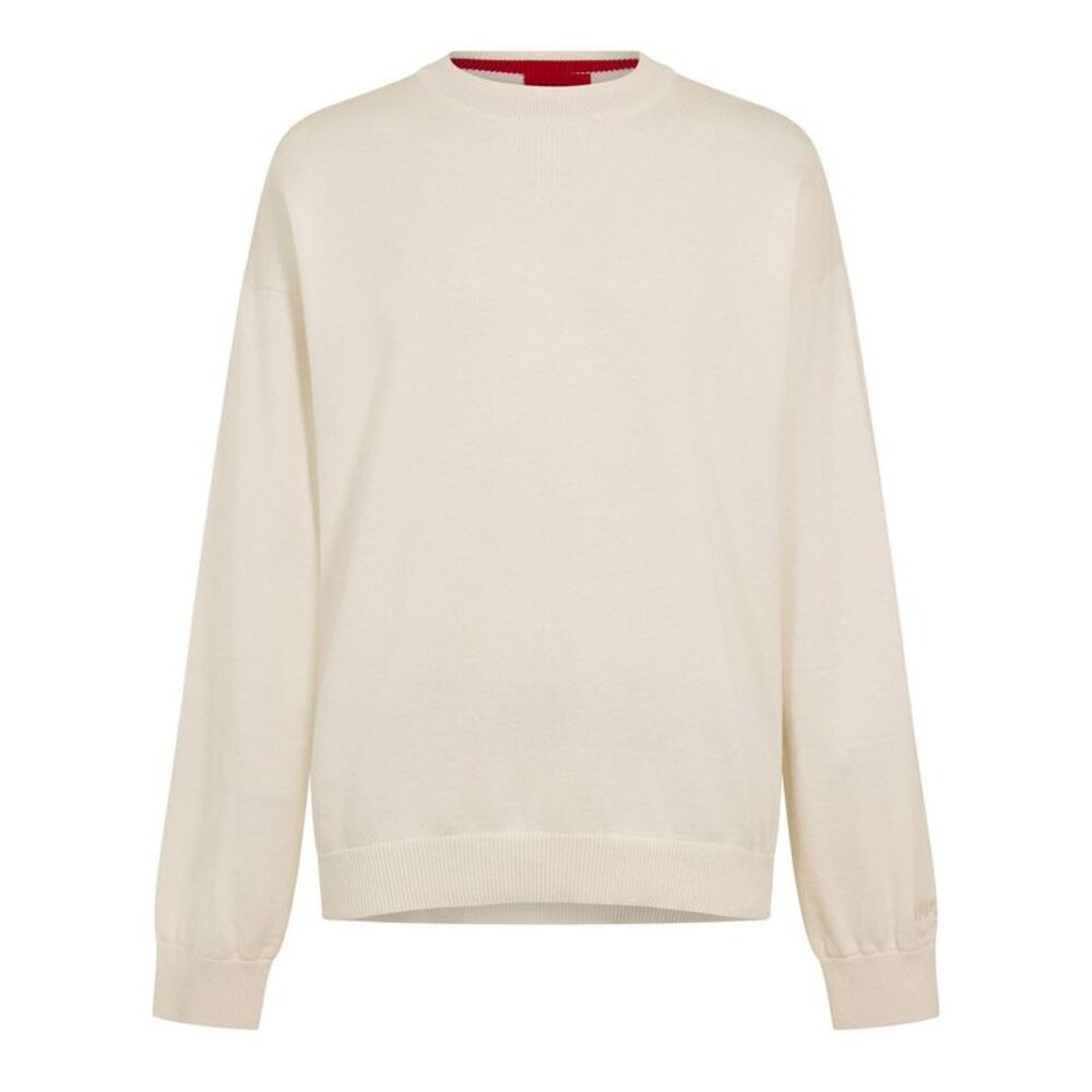 Hugo Unisex Adult Ribbed Sweatshirt / White